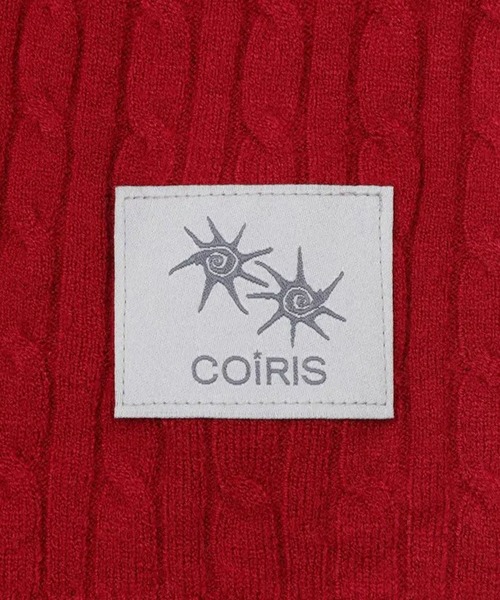 COIRIS_(コイリス)の「◇COIRIS◇ブランド直輸入正規品/エルン Rネック ケーブルニット カーディガン ERN R-NECK CABLE KNIT CARDIGAN(カーディガン/ボレロ・レディース・ブラック/グレー/レッド・FREE)」の21枚目の写真