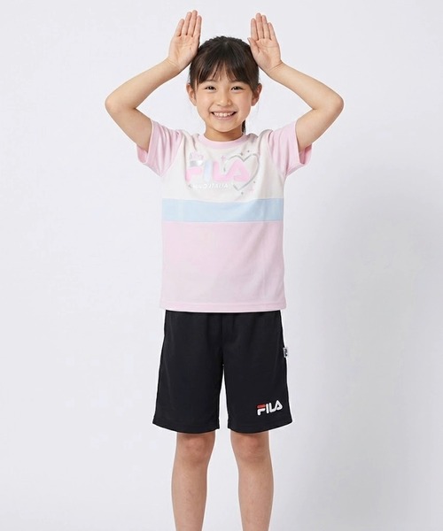 FILA｜フィラのセットアップ（ピンク/桃色系・前面プリント）通販