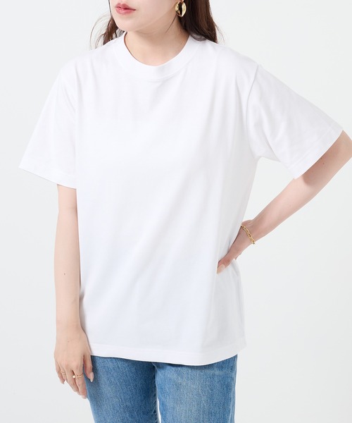 United Athle(ユナイテッドアスレ)の「猛暑の熱中症対策に!【United Athle】5.6オンス C/N ドライ クールタッチ Tシャツ 接触冷感 吸水速乾 5099(Tシャツ/カットソー・メンズ・ホワイト/ネイビー/チャコールグレー/アイボリー/ブラック・XXL/XL/M/S/L)」の2枚目の写真