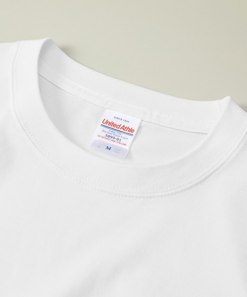 United Athle(ユナイテッドアスレ)の「猛暑の熱中症対策に!【United Athle】5.6オンス C/N ドライ クールタッチ Tシャツ 接触冷感 吸水速乾 5099(Tシャツ/カットソー・メンズ・ホワイト/ネイビー/チャコールグレー/アイボリー/ブラック・XXL/XL/M/S/L)」の11枚目の写真
