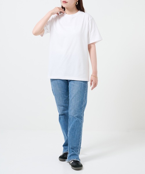United Athle(ユナイテッドアスレ)の「猛暑の熱中症対策に!【United Athle】5.6オンス C/N ドライ クールタッチ Tシャツ 接触冷感 吸水速乾 5099(Tシャツ/カットソー・メンズ・ホワイト/ネイビー/チャコールグレー/アイボリー/ブラック・XXL/XL/M/S/L)」の22枚目の写真