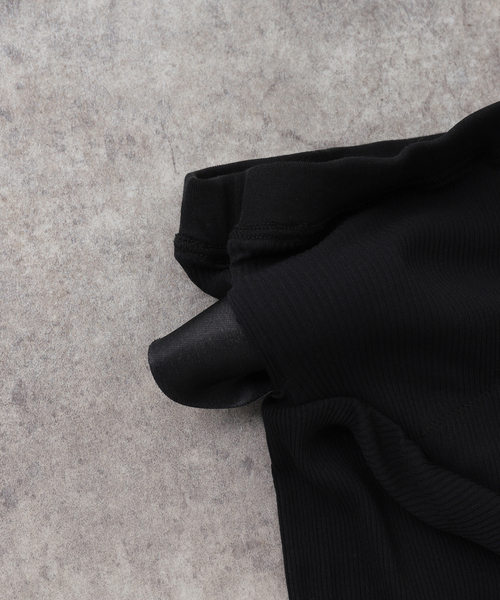 HAKUJI(ハクジ)の「HAKUJI/ハクジ Twist cotton bra tank cami H232695(キャミソール・レディース・ブラック/レッド・FREE)」の8枚目の写真