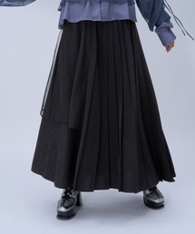 HARE | シアージャガードプリーツスカート(HARE)(スカート)