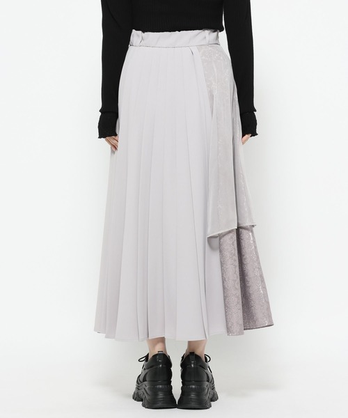 HARE（ハレ）の「シアージャガードプリーツスカート(HARE)（スカート・レディース・ブラック/ライトグレー・FREE）」の17枚目の写真