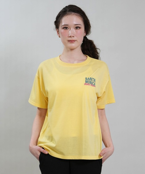 RIKKA FEMME(リッカファム)の「RIKKA FEMME/リッカファム 半袖 Tシャツ バックプリント 吸水速乾 UVカット RF6S-2102(Tシャツ/カットソー・レディース・チャコールグレー/ホワイト/イエロー・M/L/S/M)」の16枚目の写真