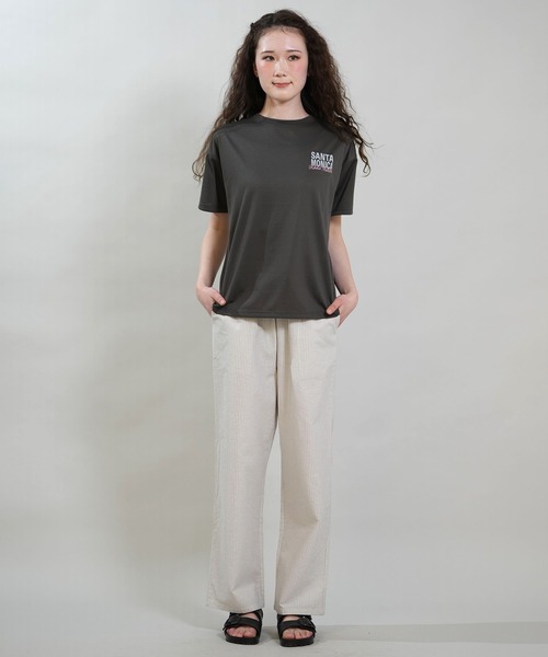 RIKKA FEMME(リッカファム)の「RIKKA FEMME/リッカファム 半袖 Tシャツ バックプリント 吸水速乾 UVカット RF6S-2102(Tシャツ/カットソー・レディース・チャコールグレー/ホワイト/イエロー・M/L/S/M)」の12枚目の写真
