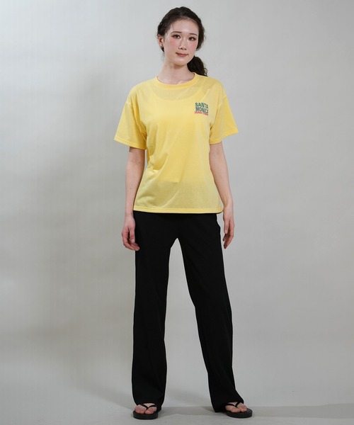 RIKKA FEMME(リッカファム)の「RIKKA FEMME/リッカファム 半袖 Tシャツ バックプリント 吸水速乾 UVカット RF6S-2102(Tシャツ/カットソー・レディース・チャコールグレー/ホワイト/イエロー・M/L/S/M)」の18枚目の写真