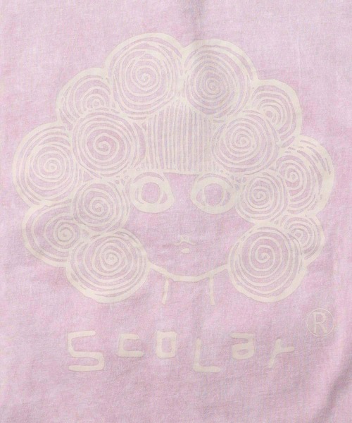 ScoLar(スカラー)の「161602:スカラーちゃん柄ヴィンテージ風パーカー(パーカー・レディース・ピンク/ブラック/ブルー・M)」の16枚目の写真