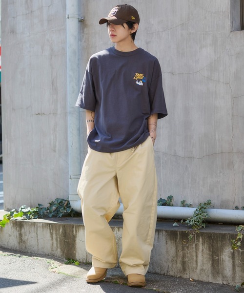 WEGO(ウィゴー)の「∴WEGO/【26年春夏新作】別注BENDAVISグラフィックT(Tシャツ/カットソー・メンズ・チャコール/アッシュグレー/ブラック/ホワイト・SMALL/LARGE/MEDIUM)」の10枚目の写真
