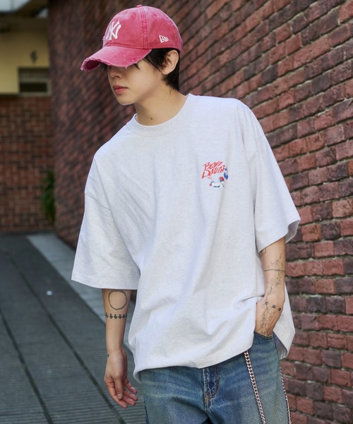 WEGO(ウィゴー)の「∴WEGO/【26年春夏新作】別注BENDAVISグラフィックT(Tシャツ/カットソー・メンズ・チャコール/アッシュグレー/ブラック/ホワイト・SMALL/LARGE/MEDIUM)」の11枚目の写真
