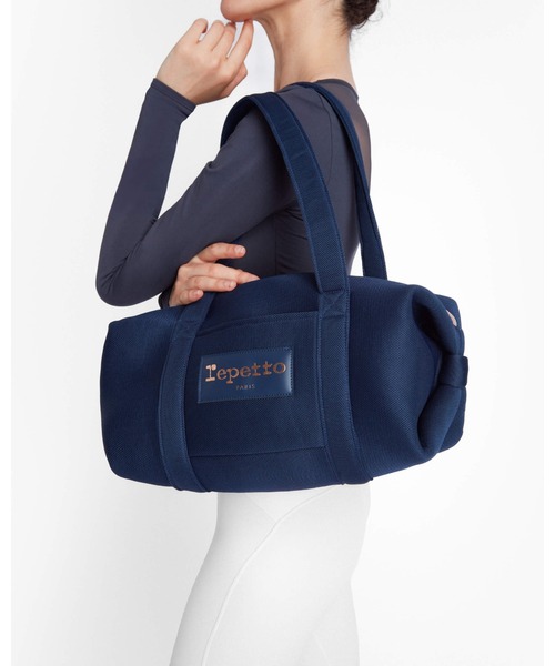 Repetto（レペット）の「ダッフルバッグ Lサイズ / B0233M（ハンドバッグ・レディース・ネイビー・FREE）」の2枚目の写真