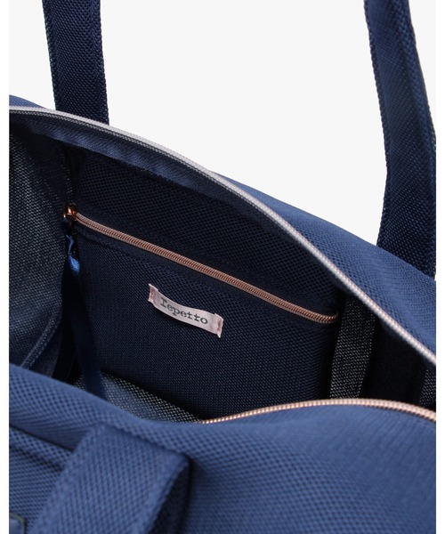 Repetto（レペット）の「ダッフルバッグ Lサイズ / B0233M（ハンドバッグ・レディース・ネイビー・FREE）」の7枚目の写真