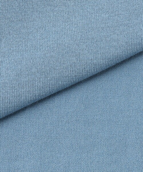J.PRESS（ジェイプレス）の「DRY COTTON ポロ ニット（ニット/セーター・レディース・アイボリー系/ネイビー系1/サックスブルー系/ネイビー系・T15/T13）」の5枚目の写真