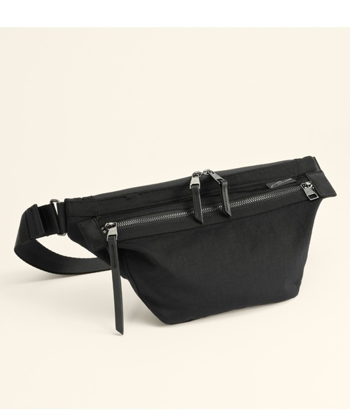 W&.Day/Night(ダブルアンド デイナイト)の「ウエストバッグ キルッコ コレクション 3L シースルーポケット 19142(ボディバッグ/ウエストポーチ・レディース・ライトグレー系/ブラック・FREE)」の14枚目の写真