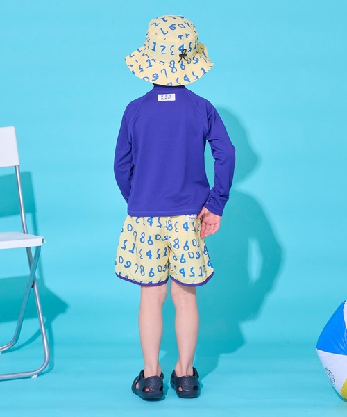 MARKEY'S（マーキーズ）の「【水陸両用】総柄サーフショーツ（その他パンツ・キッズ・ブルー/グリーン/ライトグレー/ベージュ・120/110/140/130/100/95/90/80/150）」の12枚目の写真