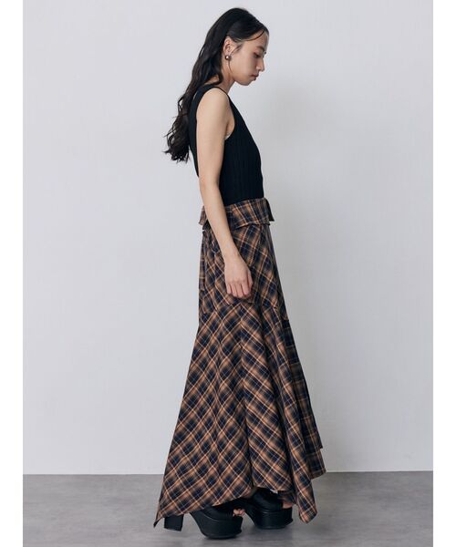 MURUA(ムルーア)の「2WAYキャミワンピース(ワンピース・レディース・ブラック/オレンジ/ブルー・FREE)」の11枚目の写真