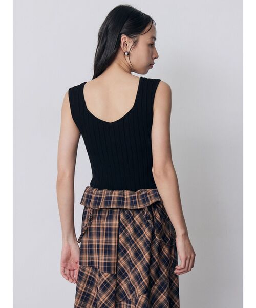 MURUA(ムルーア)の「2WAYキャミワンピース(ワンピース・レディース・ブラック/オレンジ/ブルー・FREE)」の16枚目の写真