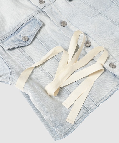 MM6 Maison Margiela（ｴﾑｴﾑｼｯｸｽ ﾒｿﾞﾝ ﾏﾙｼﾞｪﾗ）の「KABAN（デニムジャケット・レディース・その他1・38）」の8枚目の写真
