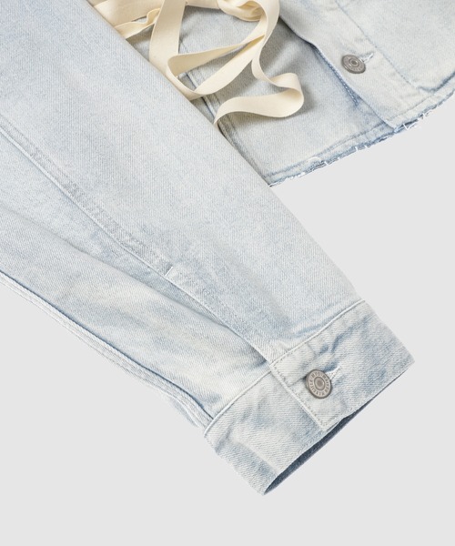 MM6 Maison Margiela（ｴﾑｴﾑｼｯｸｽ ﾒｿﾞﾝ ﾏﾙｼﾞｪﾗ）の「KABAN（デニムジャケット・レディース・その他1・38）」の9枚目の写真