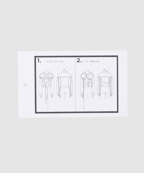 MM6 Maison Margiela（ｴﾑｴﾑｼｯｸｽ ﾒｿﾞﾝ ﾏﾙｼﾞｪﾗ）の「KABAN（デニムジャケット・レディース・その他1・38）」の10枚目の写真