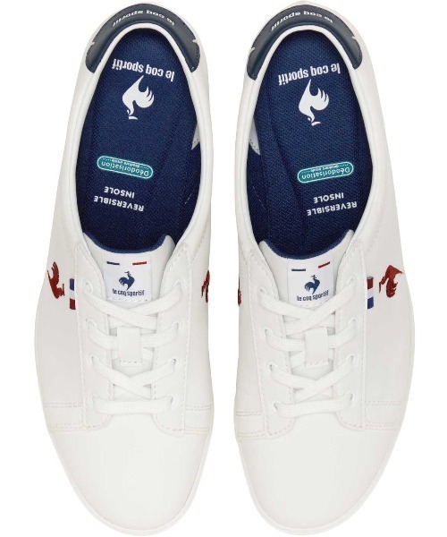 le coq sportif(ルコックスポルティフ)の「ルコックスポルティフ/LCS テルナウォーク II 消臭/軽量スニーカー LU6SSN20LZ(スニーカー・レディース・グレー×ホワイト/ホワイト×レッド/ブラック系・22.0cm/22.5cm/23.0cm/23.5cm/24.0cm/24.5cm/25.0cm)」の7枚目の写真