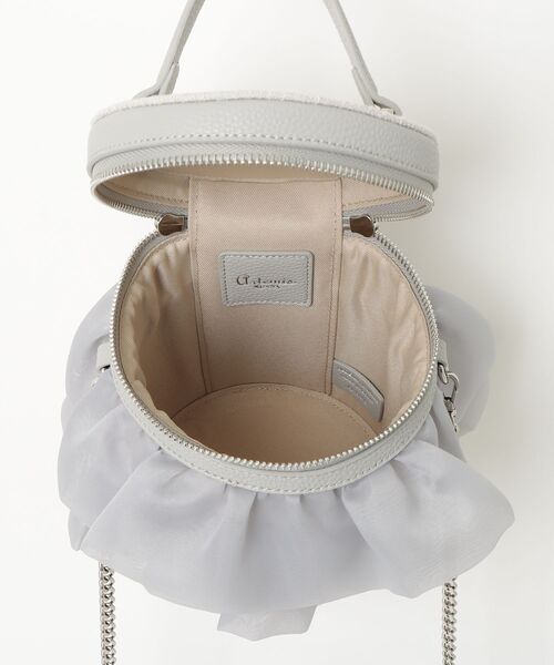 artemis by DIANA(アルテミスバイダイアナ)の「チェーンショルダー付属2WAY バケツ型バニティバッグ(ハンドバッグ・レディース・ブラック/グレー/ホワイト・FREE)」の14枚目の写真