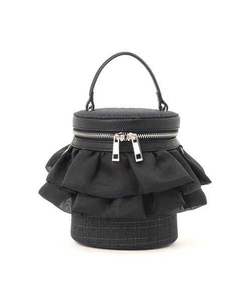 artemis by DIANA(アルテミスバイダイアナ)の「チェーンショルダー付属2WAY バケツ型バニティバッグ(ハンドバッグ・レディース・ブラック/グレー/ホワイト・FREE)」の8枚目の写真