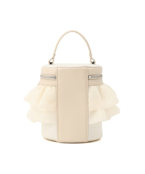 artemis by DIANA(アルテミスバイダイアナ)の「チェーンショルダー付属2WAY バケツ型バニティバッグ(ハンドバッグ・レディース・ブラック/グレー/ホワイト・FREE)」の7枚目の写真