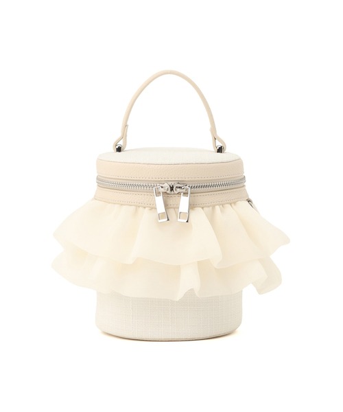 artemis by DIANA(アルテミスバイダイアナ)の「チェーンショルダー付属2WAY バケツ型バニティバッグ(ハンドバッグ・レディース・ブラック/グレー/ホワイト・FREE)」の16枚目の写真