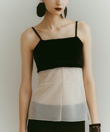 ILANIS | Quiet  Sheer Cami(キャミソール)