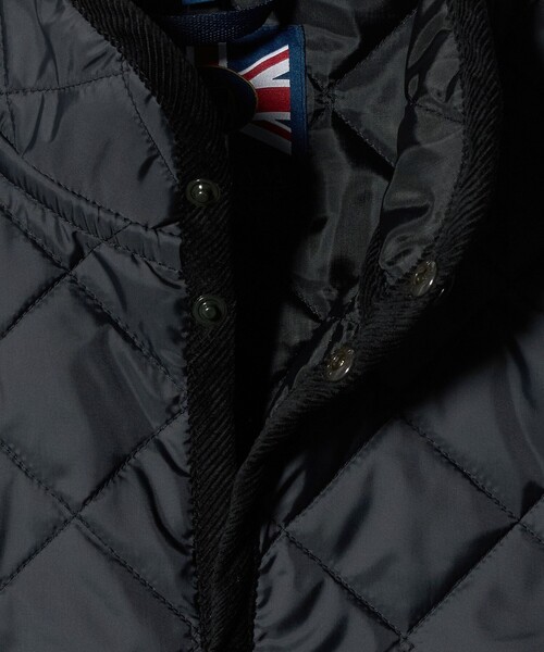 LAVENHAM(ラベンハム)の「<LAVENHAM>LIGHT MICKFIELD VEST/ ライトウェイト ミックフィールド/キルティング ベスト(その他アウター・メンズ・ブラック・XL/M/L)」の8枚目の写真