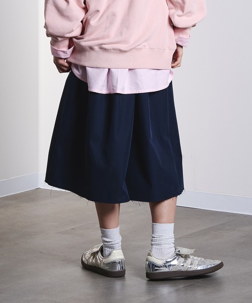 ROSE BUD(ローズバッド)の「GATHER MIDDLE SKIRT(スカート・レディース・ネイビー/ベージュ・S/M)」の11枚目の写真