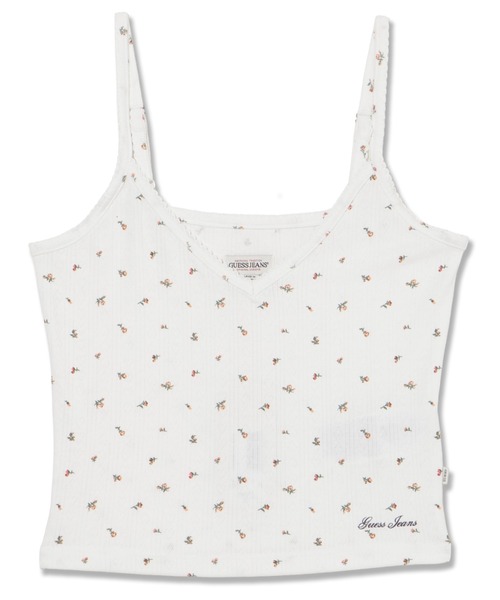 GUESS JEANS（ゲスジーンズ）の「GUESS JEANS Pointelle Cami キャミソール（キャミソール・レディース・ホワイト系その他・MEDIUM/SMALL/X-SMALL）」の5枚目の写真