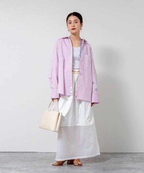 MAQWEL(マクウェル)の「【MAQWEL/マクウェル】スクエアハンドバッグ(トートバッグ・レディース・ブラック/ブラウン/オフホワイト・FREE)」の7枚目の写真