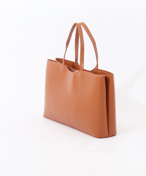 MAQWEL(マクウェル)の「【MAQWEL/マクウェル】スクエアハンドバッグ(トートバッグ・レディース・ブラック/ブラウン/オフホワイト・FREE)」の12枚目の写真