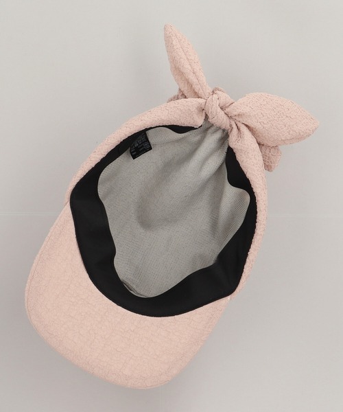 CA4LA（カシラ）の「SUNFLOWER（キャスケット・レディース・ブラック/ピンク/ライトグレー・ONESIZE）」の7枚目の写真