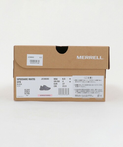 MERRELL（メレル）の「＜MERRELL＞ SPEED ARC MARIS GTX（スニーカー・レディース・ブラック・24cm/24.5cm/25.5cm/25cm/23.5cm）」の15枚目の写真