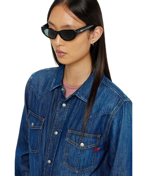 DIESEL(ディーゼル)の「ユニセックス サングラス LX2010(サングラス・メンズ・ブラック系その他/マルチ・UNI)」の13枚目の写真