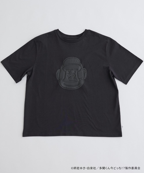 natural couture(ナチュラルクチュール)の「〈多聞くん今どっち!?コラボ〉アソートモチーフT(Tシャツ/カットソー・レディース・その他1/その他2/ブラック/オフホワイト・FREE)」の4枚目の写真