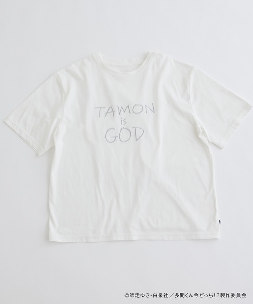 natural couture(ナチュラルクチュール)の「〈多聞くん今どっち!?コラボ〉アソートモチーフT(Tシャツ/カットソー・レディース・その他1/その他2/ブラック/オフホワイト・FREE)」の3枚目の写真