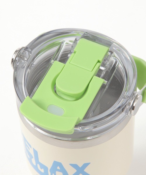 BAYFLOW（ベイフロー）の「[保冷・保温]BF TYPOストロー付きの2WAYステンレスタンブラー570ml（グラス/マグカップ/タンブラー・レディース・パープル/オレンジ/グリーン/ライトグレー/ホワイト・0）」の12枚目の写真