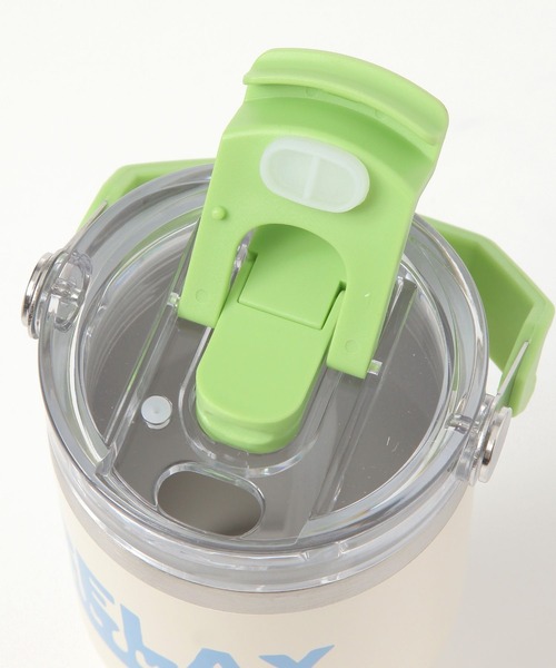 BAYFLOW（ベイフロー）の「[保冷・保温]BF TYPOストロー付きの2WAYステンレスタンブラー570ml（グラス/マグカップ/タンブラー・レディース・パープル/オレンジ/グリーン/ライトグレー/ホワイト・0）」の13枚目の写真