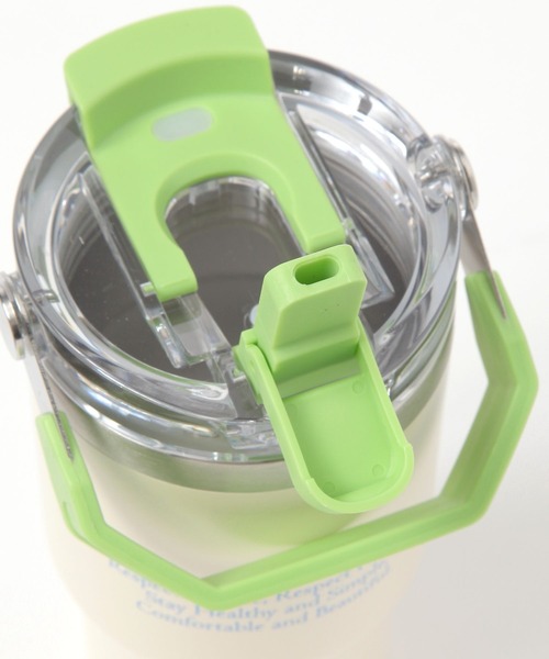 BAYFLOW（ベイフロー）の「[保冷・保温]BF TYPOストロー付きの2WAYステンレスタンブラー570ml（グラス/マグカップ/タンブラー・レディース・パープル/オレンジ/グリーン/ライトグレー/ホワイト・0）」の14枚目の写真