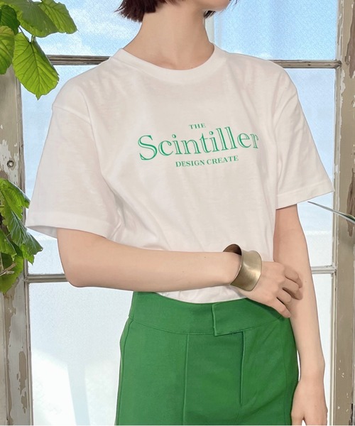DOUBLE STEAL(ダブルスティール)の「シンプルロゴアソートプリント半袖Tシャツ(Tシャツ/カットソー・レディース・グリーン系その他/グリーン系その他2/ホワイト系その他/レッド/ブラック系その他2/ホワイト系その他2/ブラック系その他/グレー/アイボリー・LARGE/X-LARGE/MEDIUM/SMALL)」の7枚目の写真