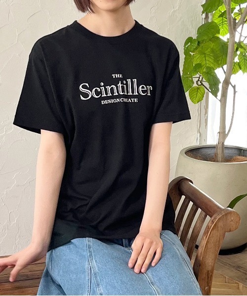 DOUBLE STEAL(ダブルスティール)の「シンプルロゴアソートプリント半袖Tシャツ(Tシャツ/カットソー・レディース・グリーン系その他/グリーン系その他2/ホワイト系その他/レッド/ブラック系その他2/ホワイト系その他2/ブラック系その他/グレー/アイボリー・LARGE/X-LARGE/MEDIUM/SMALL)」の15枚目の写真