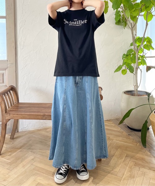 DOUBLE STEAL(ダブルスティール)の「シンプルロゴアソートプリント半袖Tシャツ(Tシャツ/カットソー・レディース・グリーン系その他/グリーン系その他2/ホワイト系その他/レッド/ブラック系その他2/ホワイト系その他2/ブラック系その他/グレー/アイボリー・LARGE/X-LARGE/MEDIUM/SMALL)」の18枚目の写真
