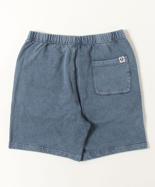 AAPE BY A BATHING APE（エーエイプバイアベイシングエイプ）の「AAPE NOW SWEAT SHORTS（スウェットパンツ・メンズ・ネイビー/ライトブラック・MEDIUM/LARGE/X-LARGE/XX-LARGE/SMALL）」の9枚目の写真