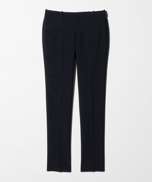 UNITED ARROWS（ユナイテッドアローズ）の「シアサッカー ノープリーツ スラックス COMFORT EASY‐MODEL ストレッチ（スラックス・メンズ・ダークブラウン/ネイビー・48/50/46）」の11枚目の写真