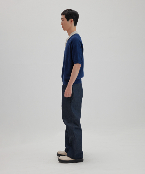 NONBLANK(ノンブランク)の「ラグランハーフスリーブカラー ニット_NAVY(ニット/セーター・レディース・その他・LARGE/MEDIUM/SMALL/X-LARGE)」の14枚目の写真
