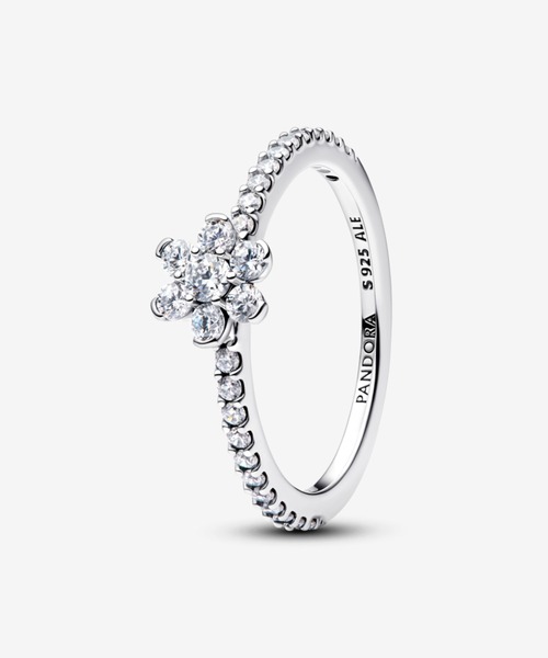 PANDORA(パンドラ)の「スパークリング シルバー フラワー リング(リング・レディース・シルバー・60/58/56/54/52/50/48)」の1枚目の写真